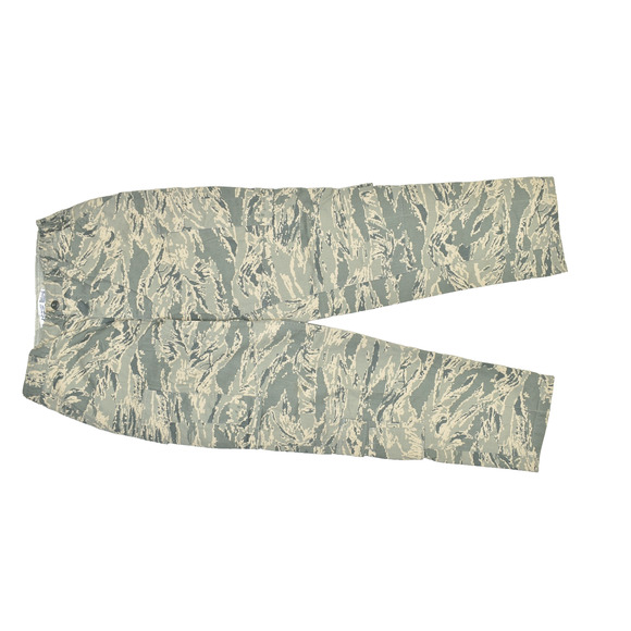 Men's USAF Tiger Stripe Camo Pants Regular Size 34Rx32 Uniform Trousers - Picture 1 of 8